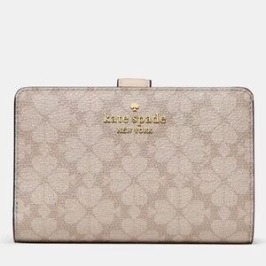 Kate Spade Floral Beige Wallet